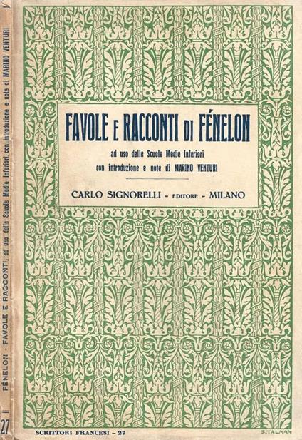 Favole e racconti - copertina