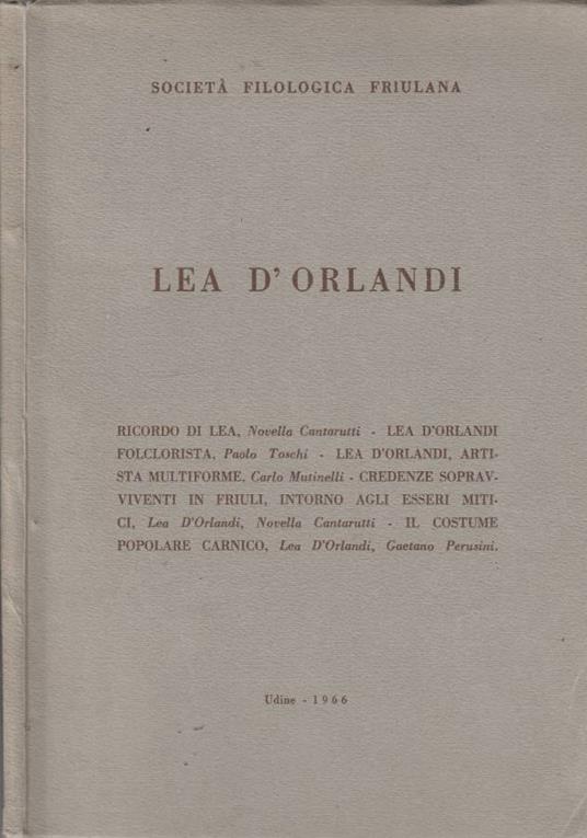 Lea D'Orlandi - copertina