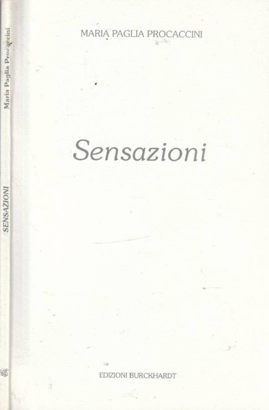 Sensazioni - copertina