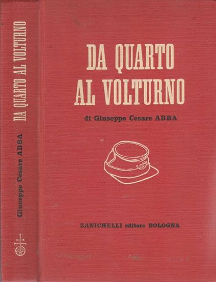 Da Quarto al Volturno - Giuseppe Cesare Abba - copertina