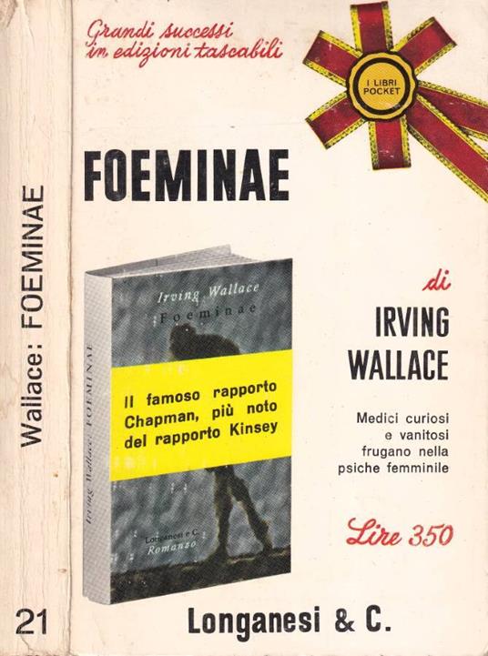 Foeminae - Irving Wallace - copertina