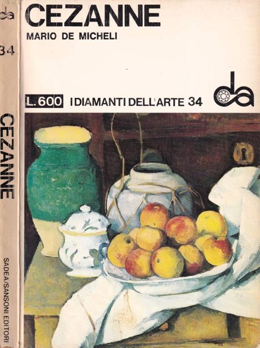 Cezanne - Mario De Micheli - copertina