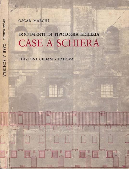Case a schiera - Oscar Marchisio - copertina
