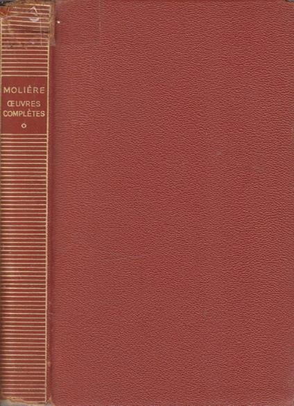Oeuvres complete - Molière - copertina