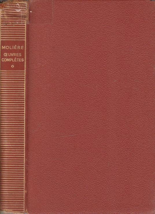 Oeuvres complete - Molière - copertina