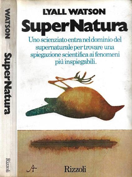 SuperNatura - Lyall Watson - copertina