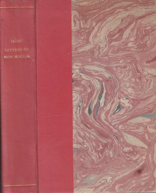Lettres de mon moulin - Alphonse Daudet - copertina