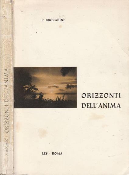 Orizzonti dell'anima - copertina