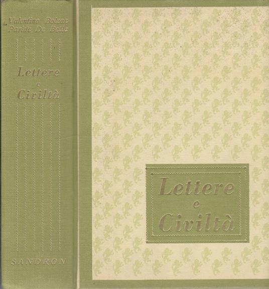 Lettere e civiltà - copertina