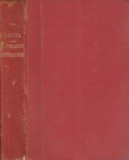 Il paradiso terrestre - Salvator Gotta - copertina