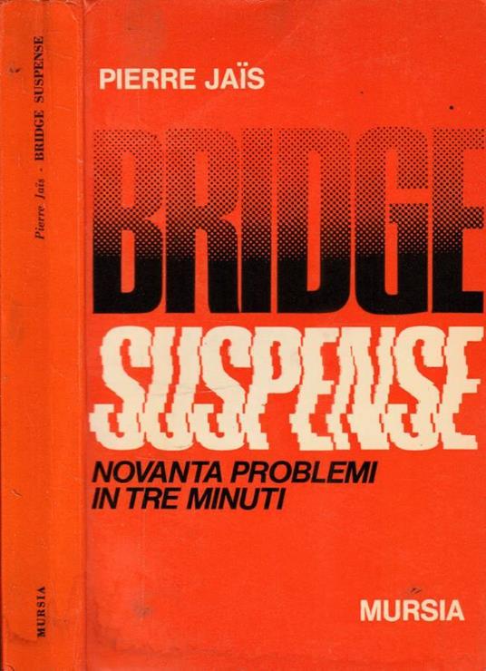 Bridge suspense - Pierre Jaïs - copertina