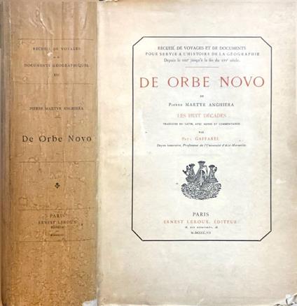 De Orbe novo - copertina