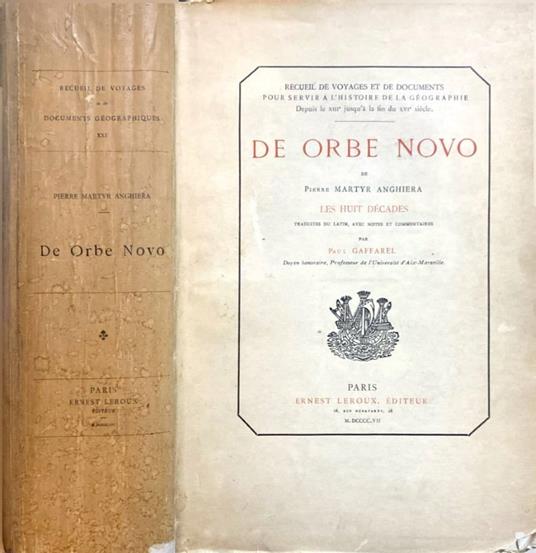 De Orbe novo - copertina