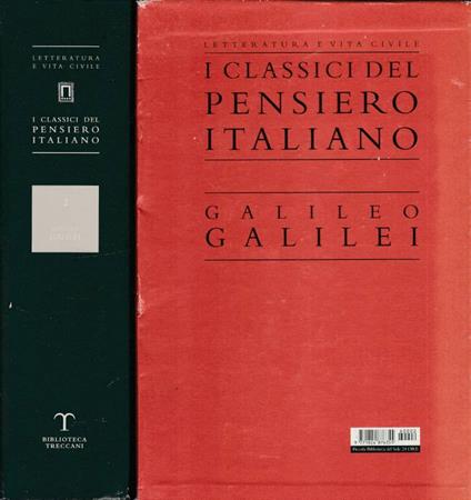 Opere - Galileo Galilei - copertina