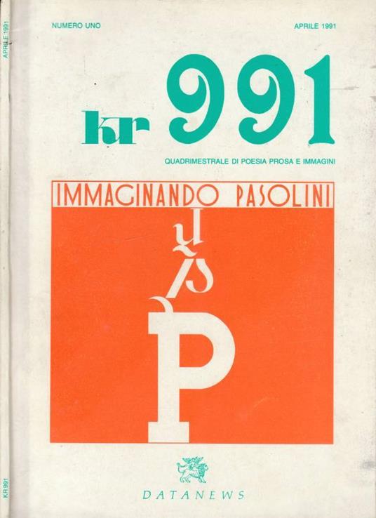 Kr991 anno I, n 1, aprile 1991 - copertina