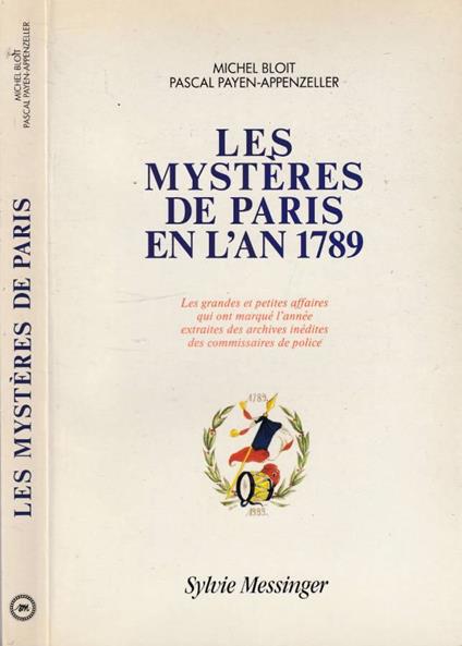 Les mysteres de Paris en l'an 1789 - copertina