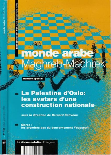 Monde arabe n 161, 1998 - copertina