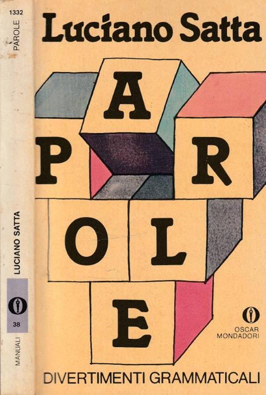 Parole - Luciano Satta - copertina