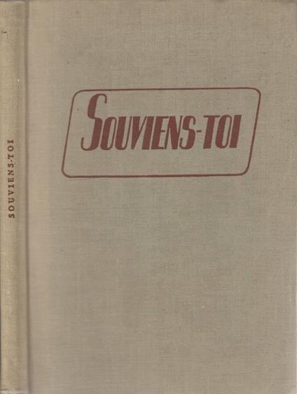 Souviens-toi - copertina