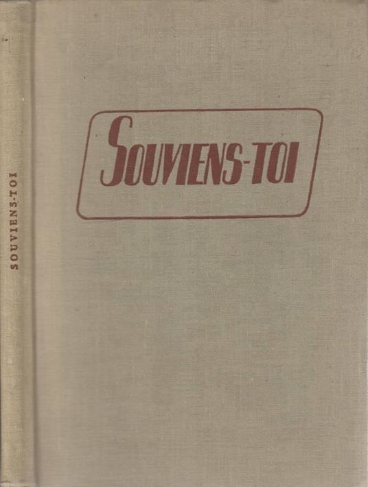 Souviens-toi - copertina