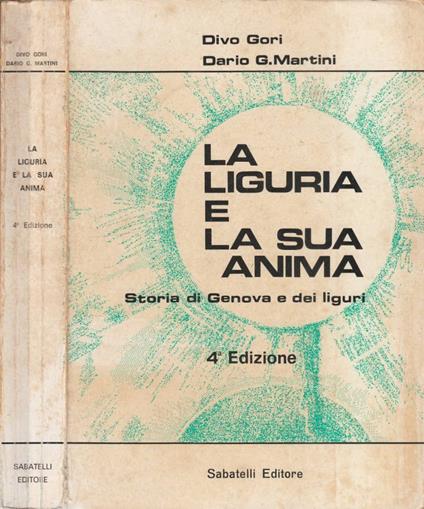 La Liguria e la sua anima - copertina