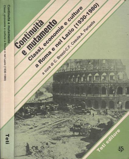 Continuità e mutamento - copertina