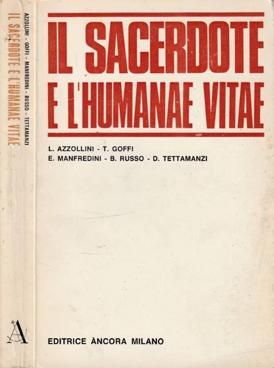 Il sacerdote e l'humanae vitae - copertina