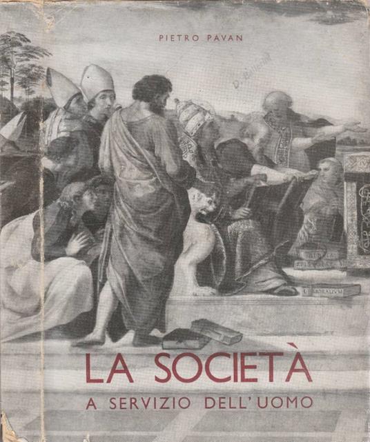 La società - Pietro Pavan - copertina
