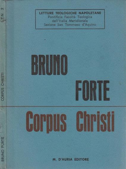 Corpus Christi - Bruno Forte - copertina