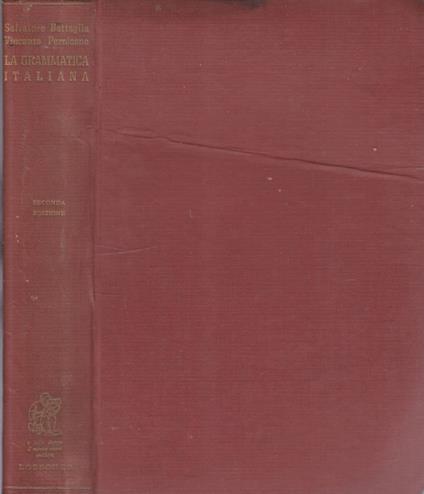 La grammatica italiana - copertina