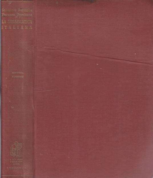 La grammatica italiana - copertina
