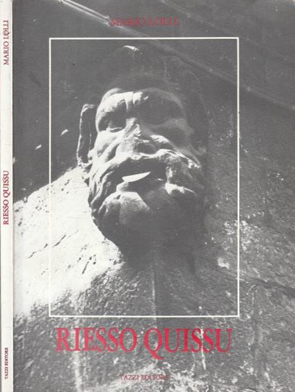 Riesso Quissu - copertina