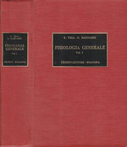 Fisiologia generale vol I - copertina