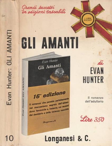 Gli amanti - Evan Hunter - copertina