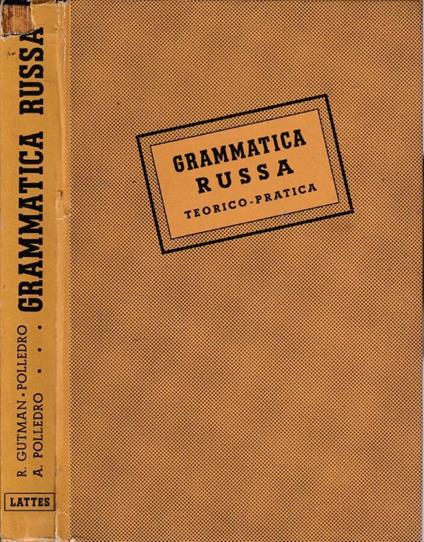 Grammatica russa - copertina