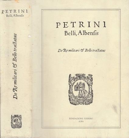 De Re militari et Bello Tractatus - copertina