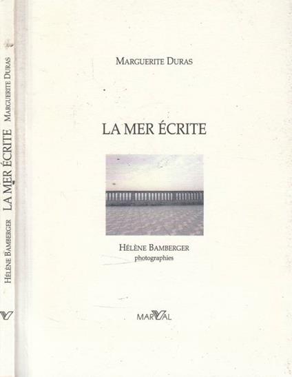 La mer ecrite - Marguerite Duras - copertina