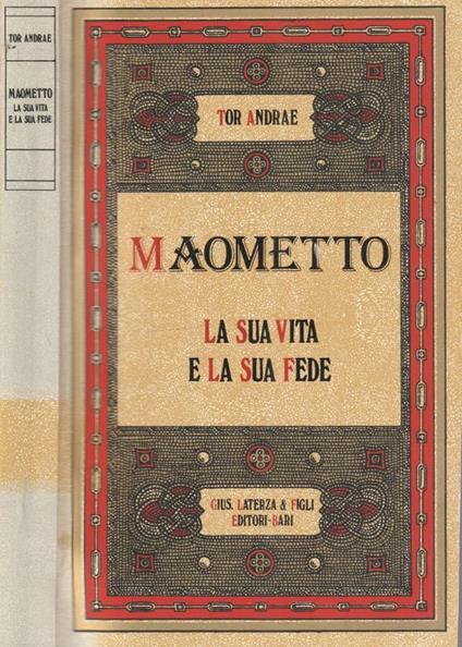 Maometto - Tor Andrae - copertina