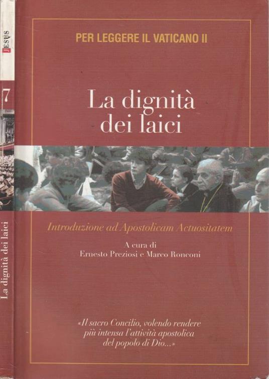 La dignità dei laici - copertina