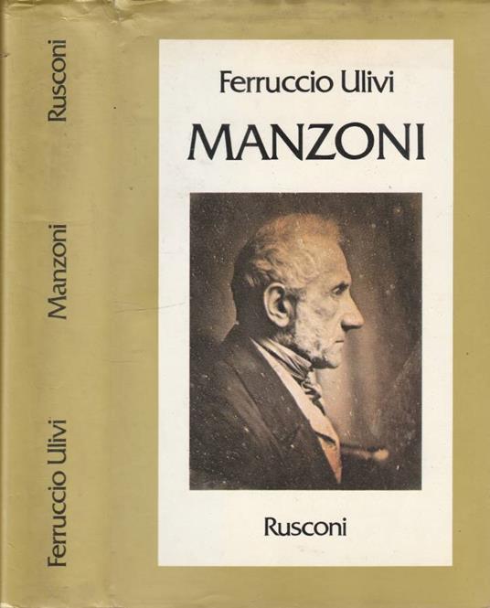 Manzoni - Ferruccio Ulivi - copertina