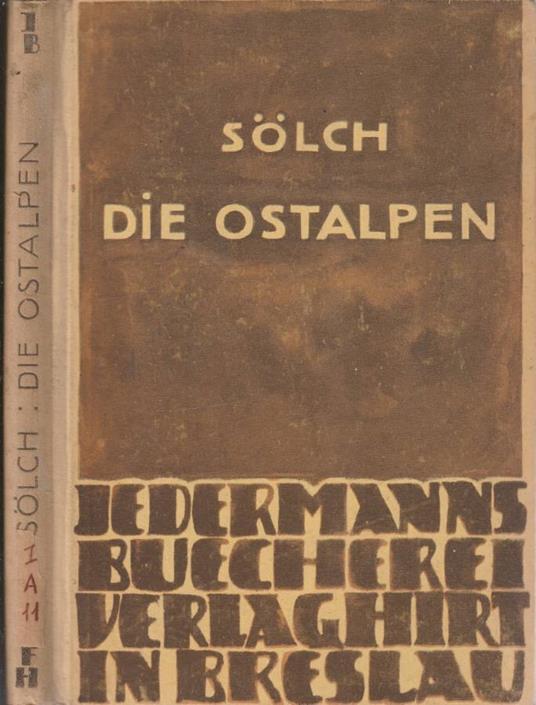 Die Ostalpen - copertina