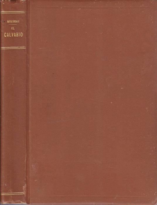 Il calvario - copertina