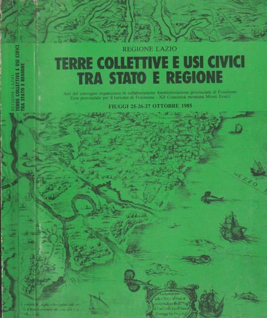 Terre collettive e usi civici tra stato e regione - copertina