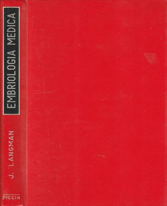 Embriologia medica - copertina