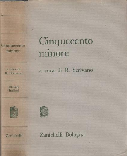 Cinquecento minore - copertina