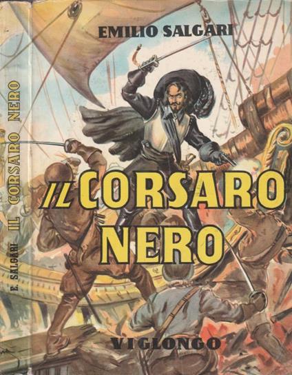 Il Corsaro Nero - Emilio Salgari - copertina