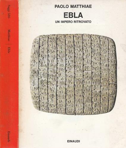 Ebla - Paolo Matthiae - copertina