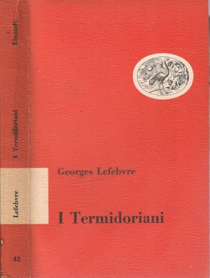 I Termidoriani - Georges Lefebvre - copertina