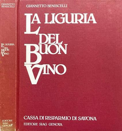 La Liguria del buon vino - copertina