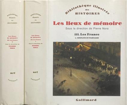 Les lieux de memoire vol III.1, III.2 - copertina